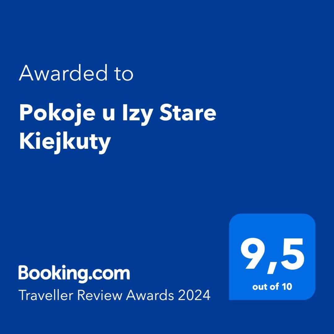 Pokoje U Izy Stare Kiejkuty Szczytno  Exteriér fotografie